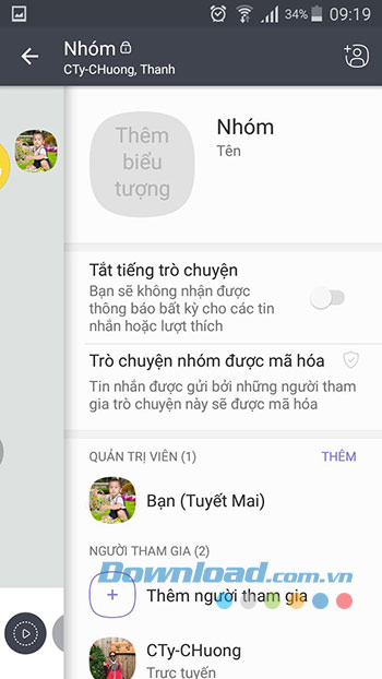 Đổi tên nhóm