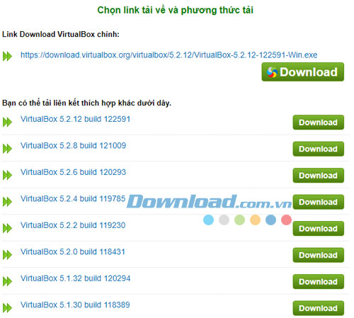 VirtualBox Windows 10