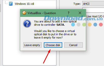 VirtualBox Windows 10