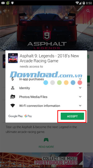 Asphalt 9 Mobile