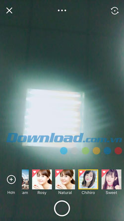 Thực đơn chính Hướng dẫn sử dụng Camera360 trên iPhone, iPad