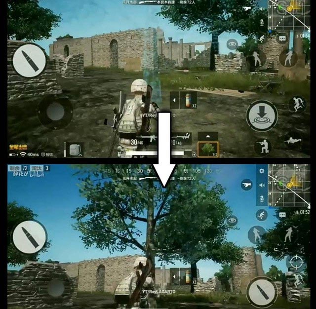 Tạo hình cây cối trong Pubg Mobile