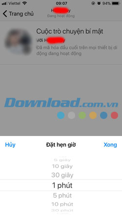 Bảo mật tin nhắn