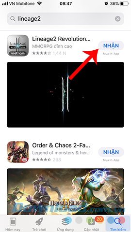 Tải game Lineage 2 Revolution bản Việt Nam cho iPhone