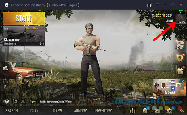 Biểu tượng ảnh đại diện game sinh tồn Pubg mobile