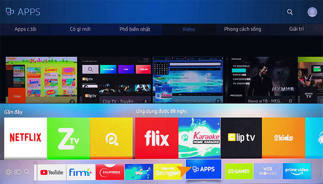 Cài đặt MyTV Net trên TIVI