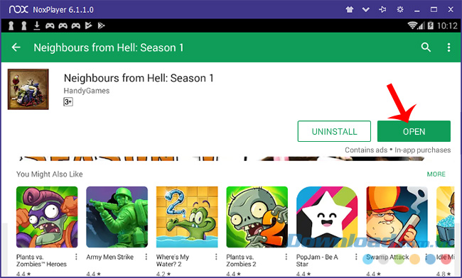 Chơi game gã hàng xóm tinh nghịch trên điện thoại
