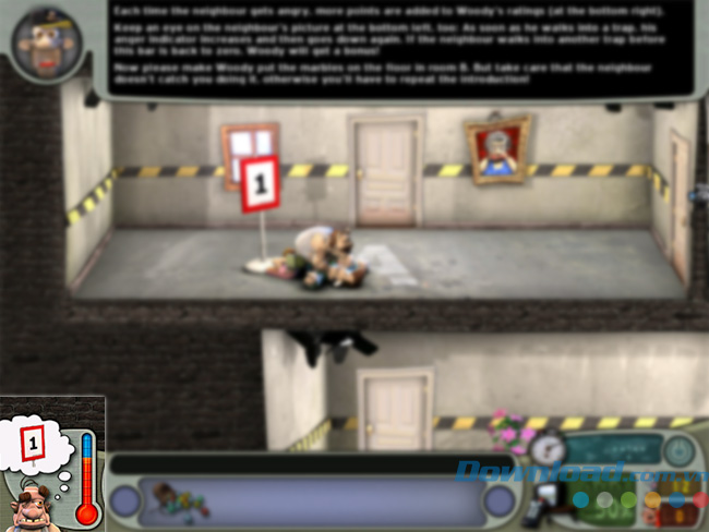 Bị bắt quả tang trong game "người hàng xóm tinh nghịch