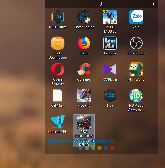 Chơi game PES 2019 trên máy tính