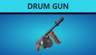 Súng Drum Gun hiếm trong Fortnite