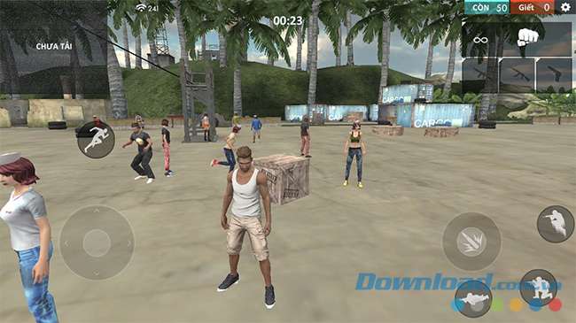 Giao diện chính cua game