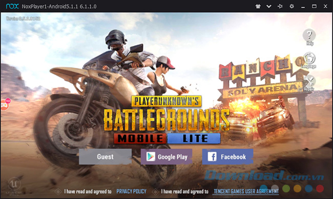 Bắt đầu vào chơi game