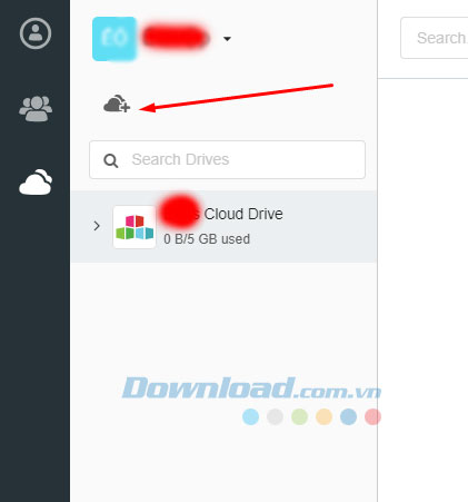 Tìm file lưu trữ đám mây