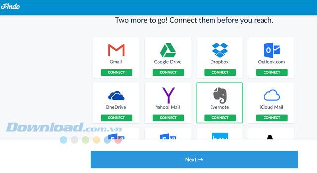 Tìm file lưu trữ đám mây