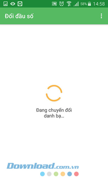 Quá trình chuyển đầu số