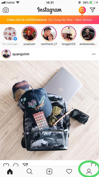 Sao lưu tài khoản