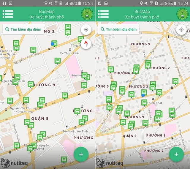 Ứng dụng tìm bus