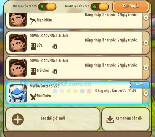 Mini World - Bóng đá