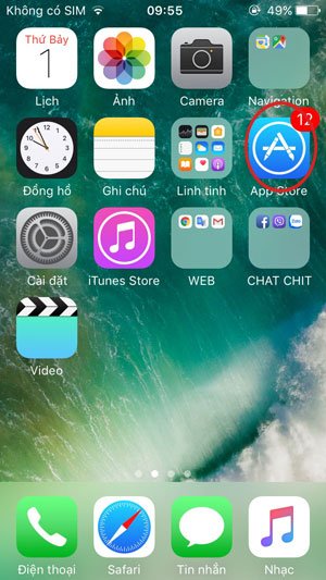 Truy cập App Store
