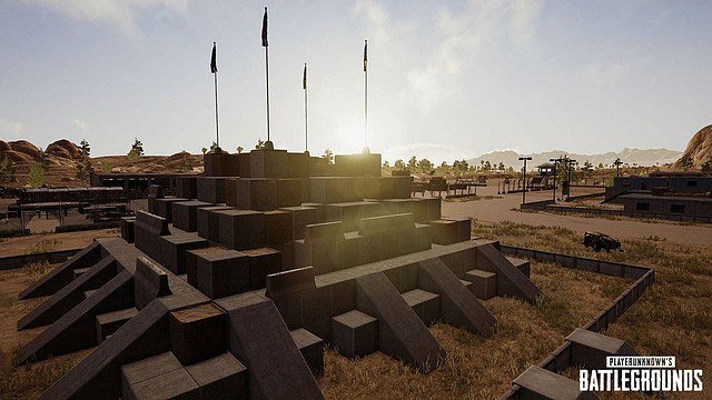 Tập nhảy qua chướng ngại vật game PUBG