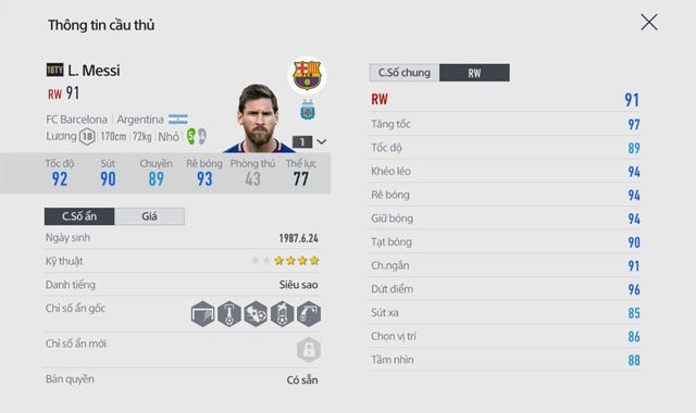 Messi TOTY18