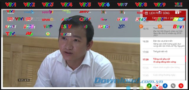 Xem tivi trên VTV Go