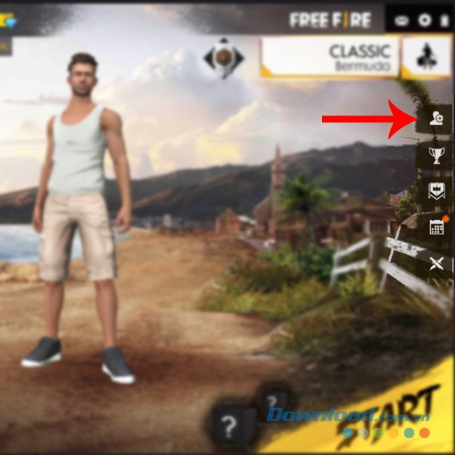 Giao diện chính của game