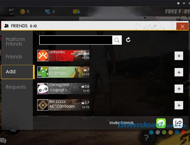 Chọn vào mục Add