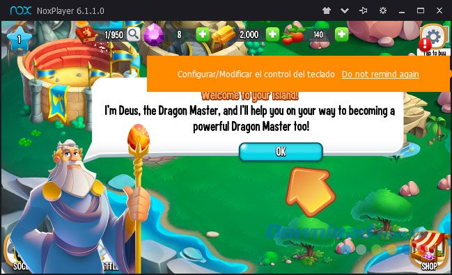 Bắt đầu chơi game Dragon City