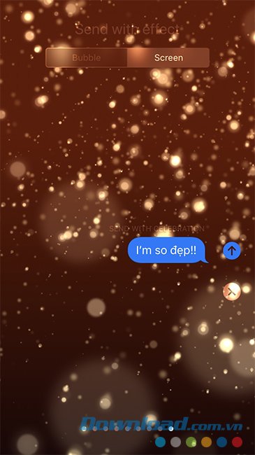 Hiệu ứng ánh sáng lễ hội