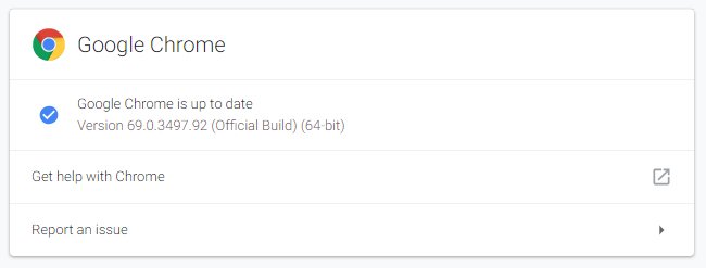 Chrome phiên bản 69