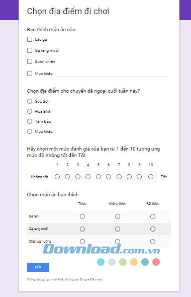 Biểu mẫu