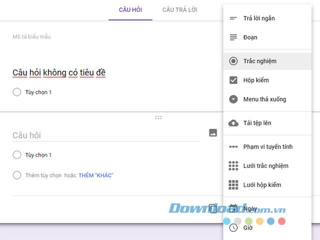 Trường nhập liệu