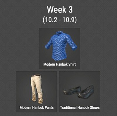 Quà tặng tuần thứ 3