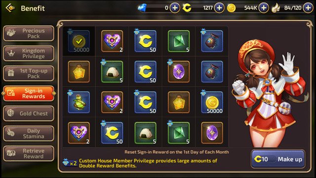 Phần thưởng trong game