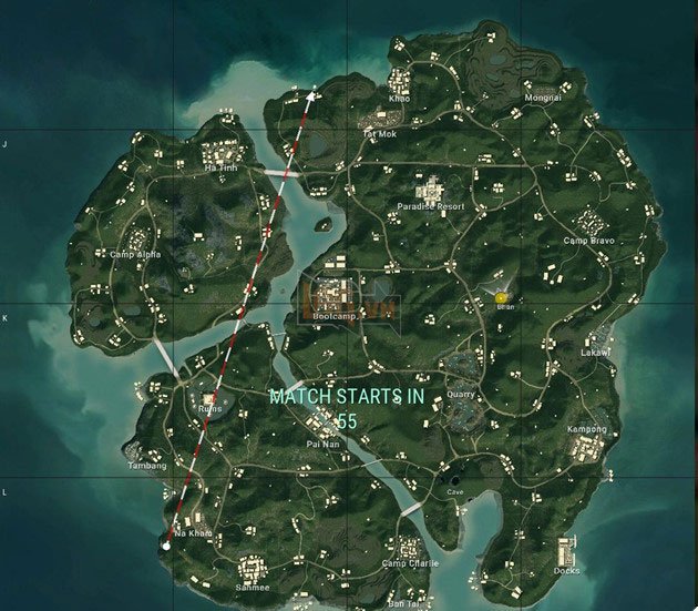 Chơi trên bản đồ Sanhok