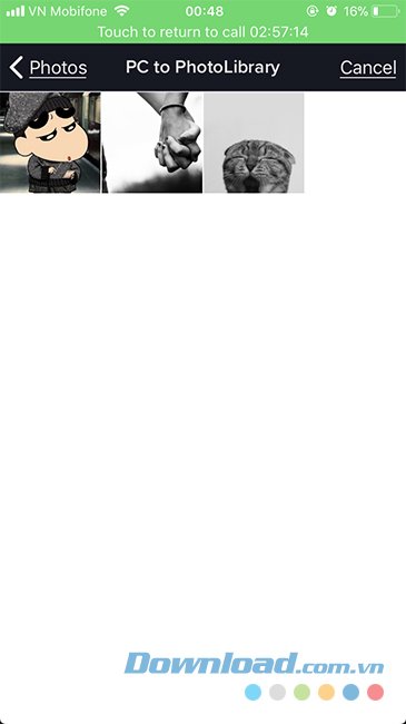 Chọn ảnh cần dùng