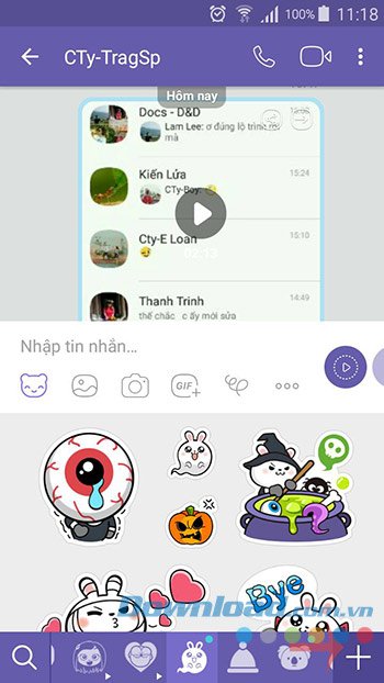 Tải thêm Sticker