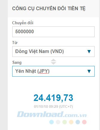 Tỷ giá Online