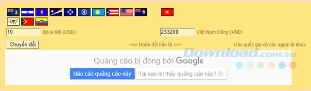 Tỷ giá Online