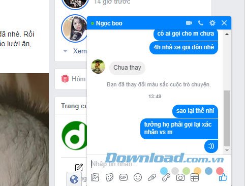 Giao diện ban đầu