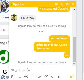 Giao diện mới đổi màu