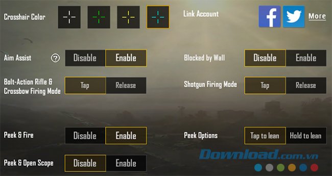 Chế độ bắn nghiêng người trong PUBG Mobile