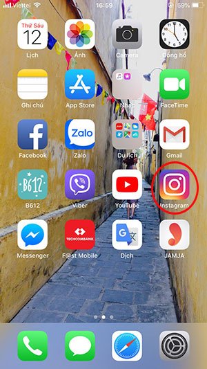 Giao diện chính điện thoại
