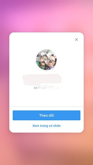 Nhận dạng tài khoản Instagram