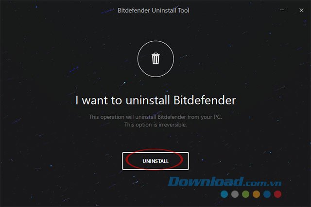 BitDenfender Unistall