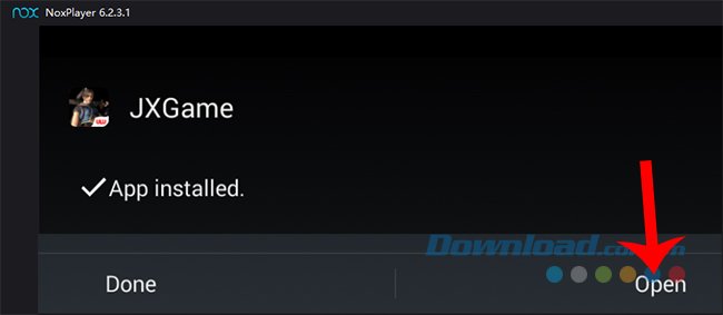 Mở game Võ Lâm Việt trên máy tính