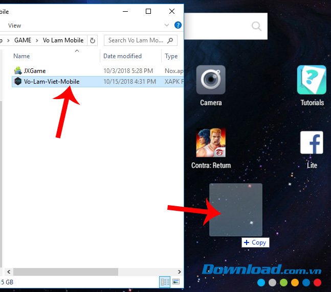 Cài Võ Lâm Việt cho giả lập Android