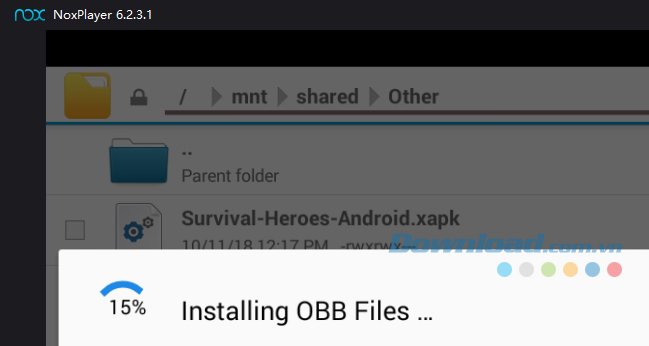 Quá trình cài đặt Võ Lâm Việt trên giả lập