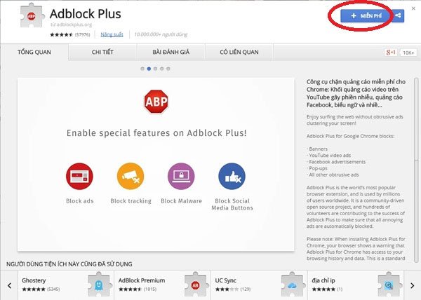 Hướng dẫn cài đặt Adblock Plus trên trình duyệt Firefiox